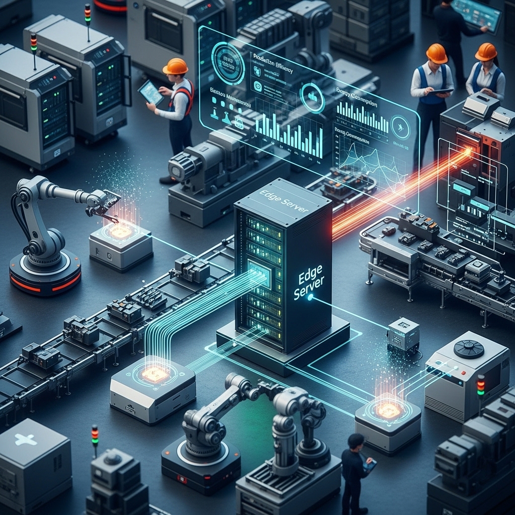 Điện toán biên (Edge Computing): Giải pháp tối ưu cho IoT công nghiệp 4.0