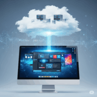 Virtual Desktop (máy tính để bàn ảo) là một môi trường máy tính được lưu trữ trên máy chủ trung tâm